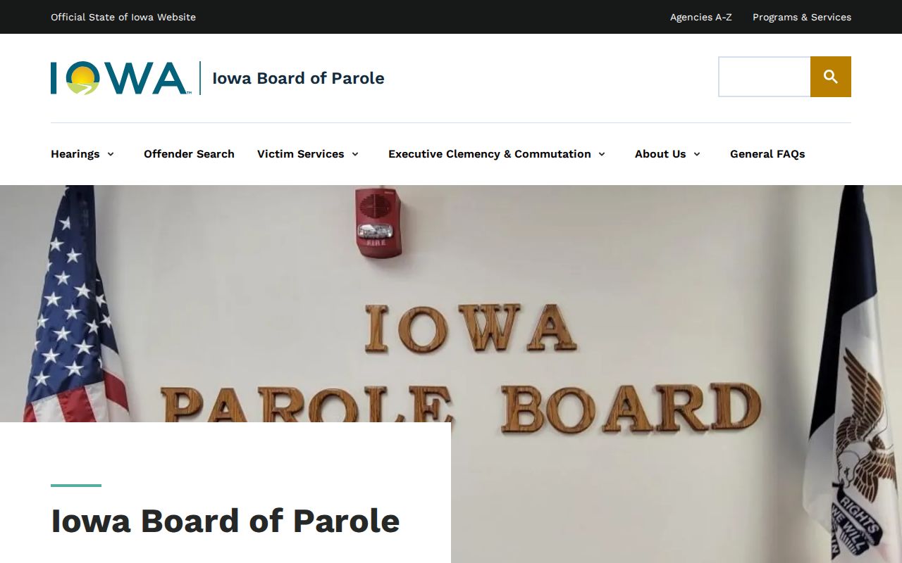 Davis County criminal history Iowa Board of Parole